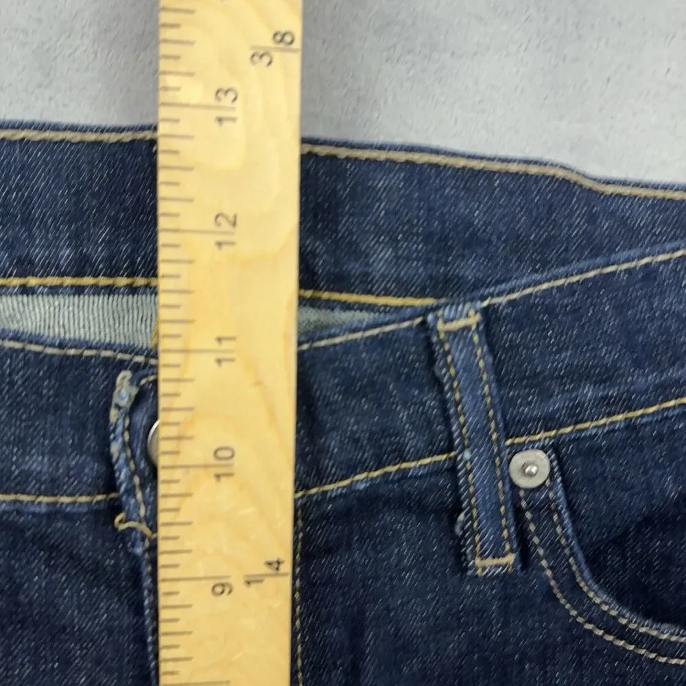 Levi's 513 Jeans Mens Size 33x30 Blue Slim Straight 5 Pocket Denim Dark Wash